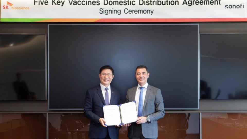 SK bioscience, Sanofi ink contract for five types of vaccines