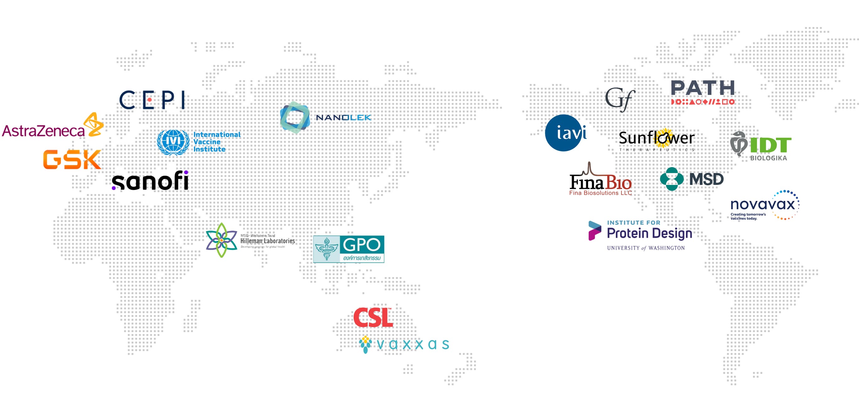SK bioscience's global Partnerships infographic