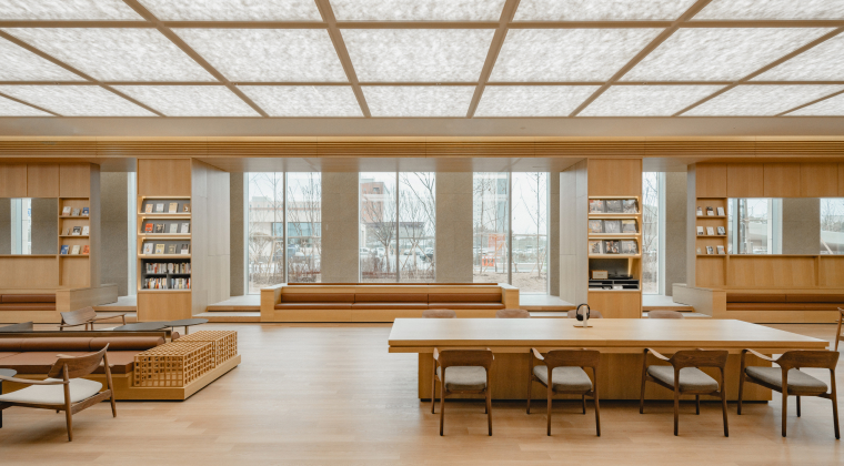 사내도서관 전경 사진